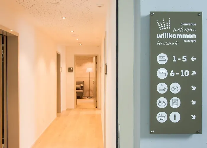 Kronelodge - Self-check-in * Mosnang